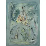 Giovanni Stradone, Nola (Na) 1911 - Roma 1981 / Ragazzo con cane, 1952