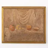 1933 / Natura morta con frutti / Firmato Grigorieva G in basso a destra by Galina Sergheevna Grigorieva, oil on canvas, offered Oct 2022