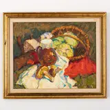 Viktor Ivanovich Kovtun, Mezin, 1958 / Natura morta, oil on cardboard