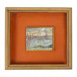 Viktor Zaretsky, Belopolye, 1925 - Kiev, 1990 / Inverno, oil on cardboard