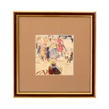 Tetyana Nylivna Yablonska, Smolensk, 1917 - Kiev, 2005 / Bozzetto per il dipinto Fienagione, 1960