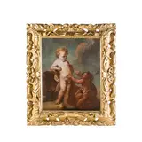 Jean Boulanger, Gesù Bambino e San Giovannino, oil on canvas