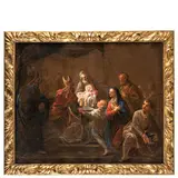 Andrea Celesti, Circoncisione, oil on canvas