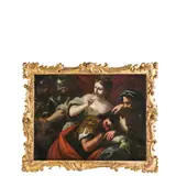Bartolomeo Biscaino, Sansone e Dalila, oil on canvas