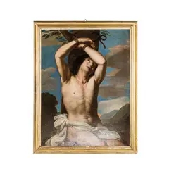 Nicolas Régnier, San Sebastiano, oil on canvas