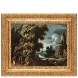 Jan de Momper, Paesaggio, oil on canvas