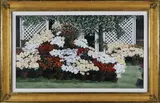 Roy Bailey, Chrysanthemums, Oil on Canvas