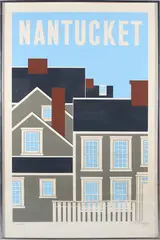 Robert Bushong, Nantucket, Lithograph