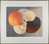 Scallop Shells by Donn Russell Limited Edition, Lithograph, offered Aug 2024