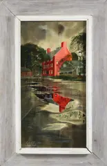 C. Robert Perrin, Relics of the Past, circa 1966, Watercolor