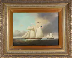 Brian Coole, Hannah 1775, 1775, Oil on Panel
