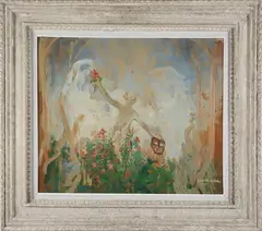 Pierre Laprade, Spirit of the Glade, Oil on Fibreboard