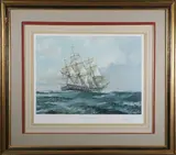 John Stobart, U.S.S. Constitution, Pencil