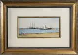 William Bradford, Harbor Scene