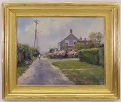 Todd Reifers, Maury Lane, ‘Sconset, Oil on Canvas