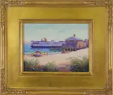 Marilyn Chamberlain, Afternoon Boat Rounding Children’s Beach, Nantucket, Oil on Canvas