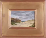 Lori Zummo, Nantucket Landscape #2, Oil on Panel