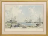 John Stobart, Sailing Day, Nantucket, in 1841