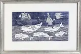 John Lochtefeld, Ahab, Etching on Paper