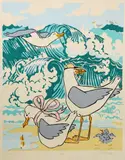 George Davis Limited Edition, Surfcast, Lithograph