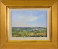 View From Altar Rock by Dee Macy, circa 1991, Oil on Canvas, offered Jul 2023