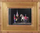 Sidney F. Willis, Toy Soldiers, Acrylic on Panel