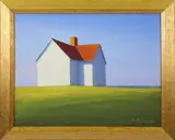 Joan Albaugh, Morning Light, Oil on Canvas Board