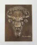 James Lippitt Clark, Cast, Bronze American Bison Plaque