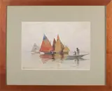 George Henry Smillie, View of Venice Harbor