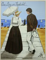 Our Day on Nantucket by Molly Dee, Oil on Canvas, offered Apr 2023
