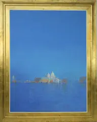 John Miller, Santa Maria Della Salute – Venice, Oil on Canvas