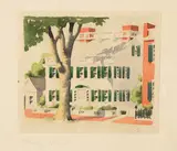 Macy House by Doris and Richard Beer, Watercolor on Paper, offered Apr 2023