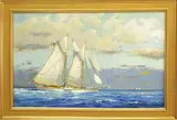 William Lowe, Schooner at Sea