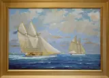 William Lowe, Great Sailing Day – Departing Nantucket Harbor