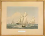 Frederick S. Cozzens, An Open Race, Lithograph