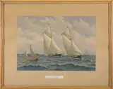 Frederick S. Cozzens, An Old Rendezvous, Lithograph