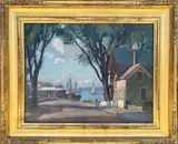 Emile Albert Gruppe, Rockport Street Scene