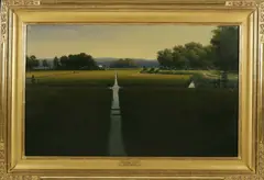 Joseph McGurl, Cranberry Boggs, Oil on Canvas
