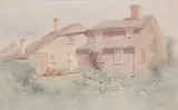 Jane Brewster Reid, Nantucket Rose Covered Cottage