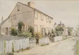 Jane Brewster Reid, Nantucket Street Scene