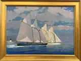William Lowe, Early Morning Departure Nantucket Harbor