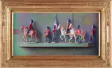 Sydney F. Willis, Toy Soldiers, Acrylic on Masonite