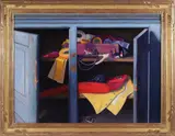 Sidney F. Willis, Equestrian Souvenirs, Acrylic on Masonite