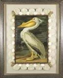 Mellie Cooper, Pelican, Acrylic on Handmade