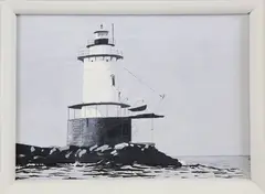 Sakonnet Point by John Austin, Tempera on Artist Board, offered Aug 2023
