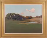 David Bareford, Small Pond, Oil on Canvas