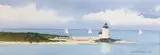 Sailboats Rounding Brant Point Lighthouse by Tom Stringe, Watercolor on Paper, offered Jul 2022