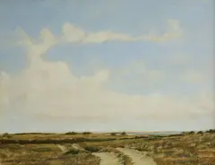 Kenneth Layman, Path to the Beach, Oil on Panel