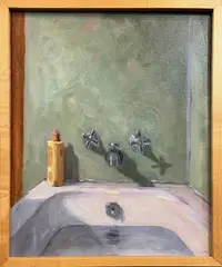 A Long Soak by Joan Griswold, Oil on Linen, offered Jul 2022