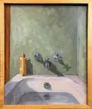 Joan Griswold, A Long Soak, Oil on Linen